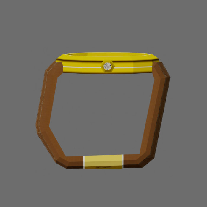 side for decentraland by waltadler it's a wearable watch called the timeless 001